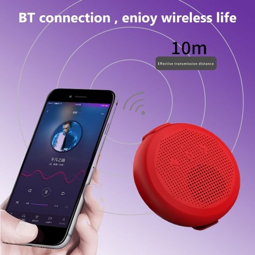 

BT2288 Mini Wireless Bluetooth 4.1 Speaker Connection Outdoor Speaker IPX7 Portable Sound Box Hands-free with Microphone USB Rechargeable