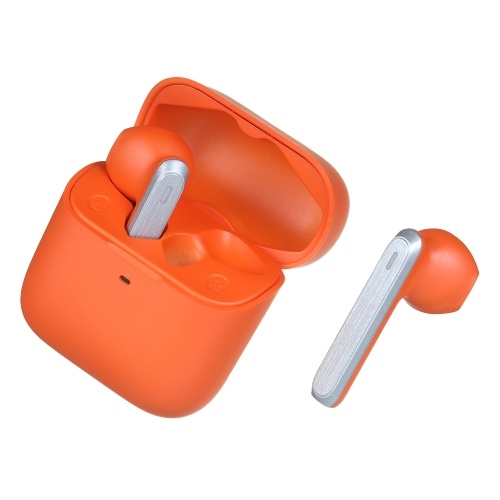 

J58 Wireless BT5.0 Headphones Ergonomic Semi-in-ear Sports Earbuds Auto Pairing Smart Touch Control Wide Compatibility Black