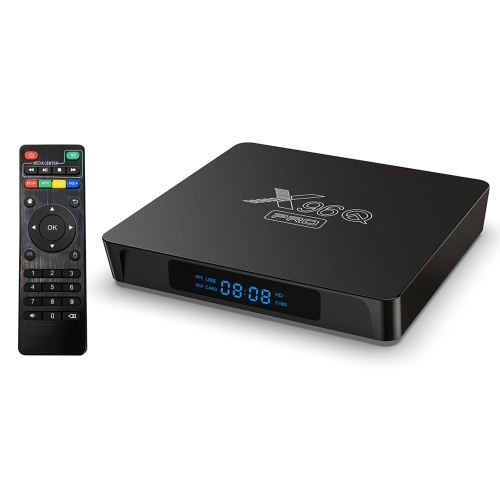 

X96Q PRO Android 10.0 Smart TV Box UHD 4K Медиаплеер Allwinner H313 Четырехъядерный H.265 2.4G и 5G WiFi 100M LAN Пульт дистанционного управления