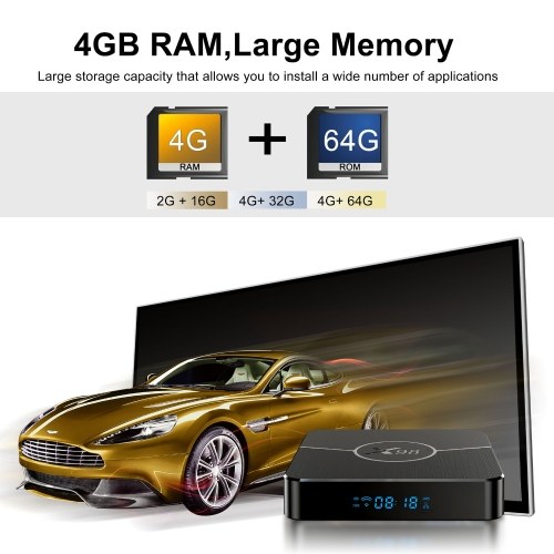 

X98 Plus Android 11.0 Smart TV Box Amlogic S905W2 UHD 4K Медиаплеер 2.4G/5G Двухдиапазонный WiFi BT AV1 VP9 Декодирование H.265 Цифровой дисплей Пульт дистанционного управления