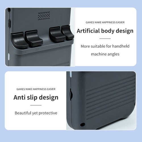 Powkiddy XU10 Handheld Game Console 3.5-Inch IPS Screen with Built-in Games Open Source Gaming Device 