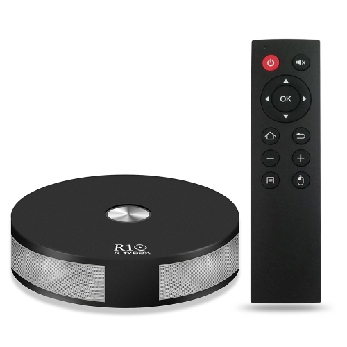 R10 Android 7.1 TV Box RK3328 2GB / 16GB EU Plug Black