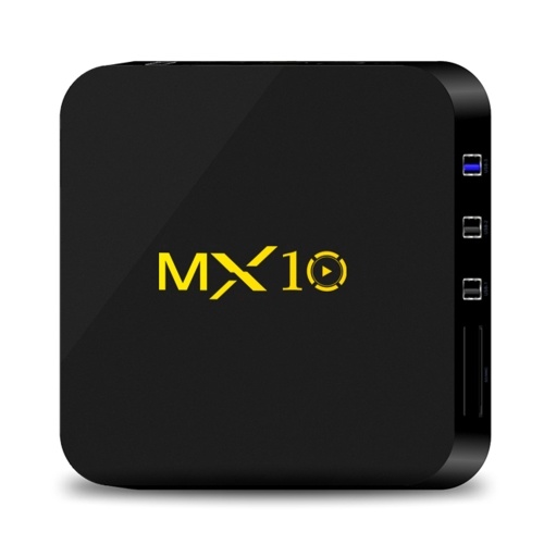 

MX10 Android 8.1 TV Box 4GB / 64GB 4K Supported US Plug
