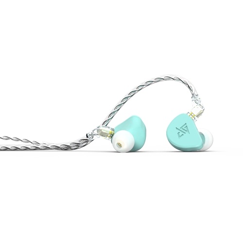 

AUGLAMOUR F300 In-ear Headphones HiFi Earphones Dynamic Driver Stereo Sound 2pin 0.78mm Detachable Cable Headsets