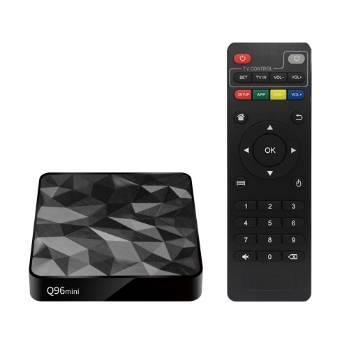 Q96mini Smart Android 7.1 TV Box Amlogic S905W UHD 4K Media Player Quad Core H.265 VP9 2GB / 16GB DLNA WiFi LAN
