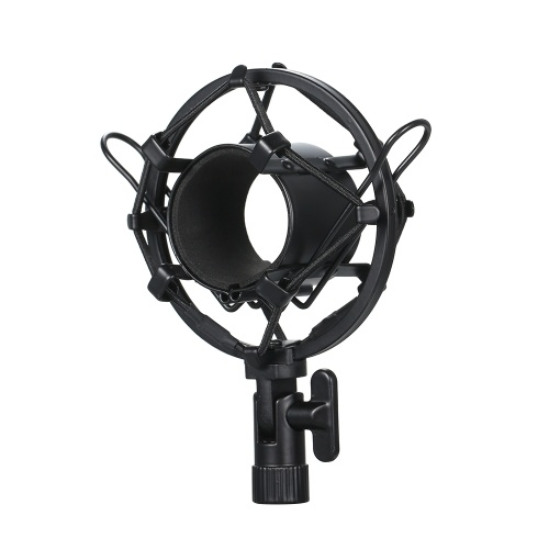 BM800 Condenser Microphone Lit Pro Audio Studio Recording & Brocasting Adjustable Mic Suspension Scissor Arm Pop Filter Golden