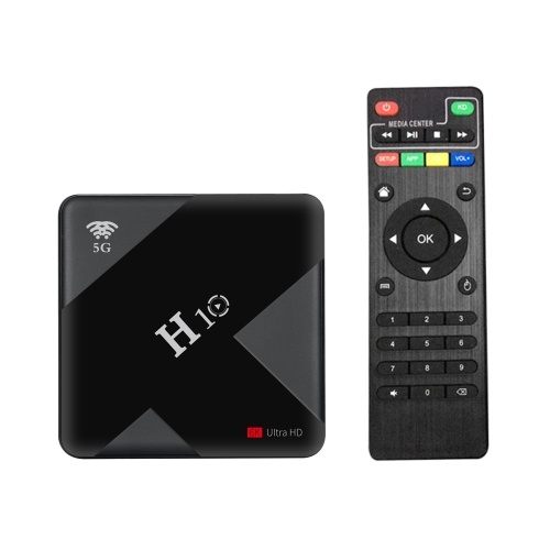 Lecteur multimédia HK Android 9.0 Smart TV Box 4K 64 Go