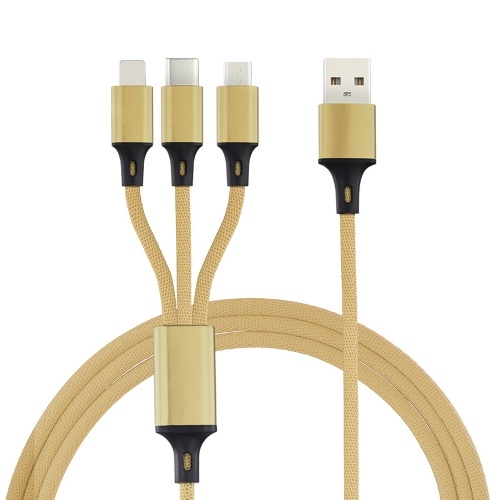 

3 IN 1 USB Cable For Mobile Phone Fast Power Cable Power Cord Power Wire