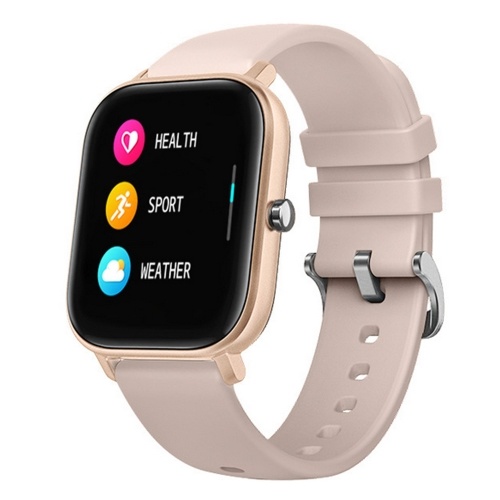 

1.4in TFT Touching Screen Smartwatch Wristband BT Connection Bracelets IP67 Waterproof Fitness Sports Watch with Bloods Pressure Heart Rate Monitor Compatible with Android/iOS