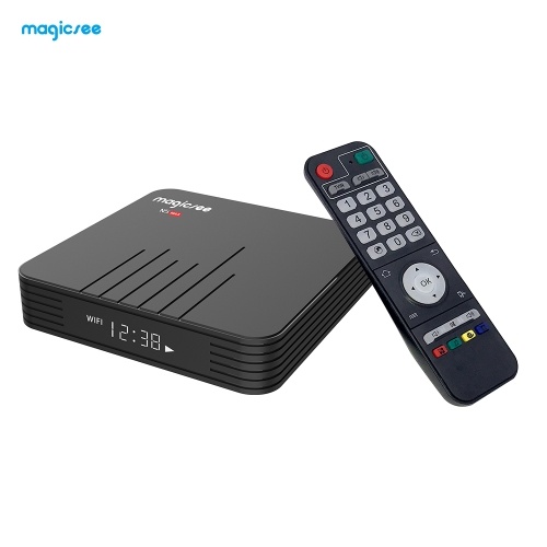 Magicsee N5 Smart Android 9.0 TV Box S905X3 Cortex-A55 Quad Core 64 bit 4 GB / 32 GB