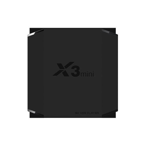 

X3mini Android 9.0 Smart TV Box 8K Decoding UHD 4K 60fps Media Player Amlogic S905X3 4GB/32GB