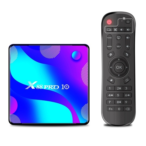 

X88 PRO 10 Android 10.0 Smart TV Box UHD 4K Media Player