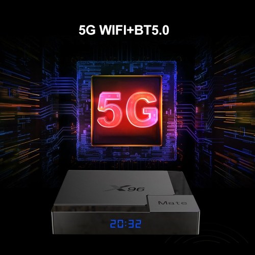 

X96 Mate Android 10.0 Smart TV Box Allwinner H616 Quad-core UHD 4K Media Player