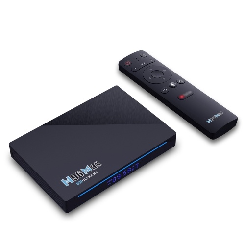 

H96 MAX Android 11.0 TV Box Ultra HD 8K Media Player 2.4G/5G WiFi 8GB+128GB