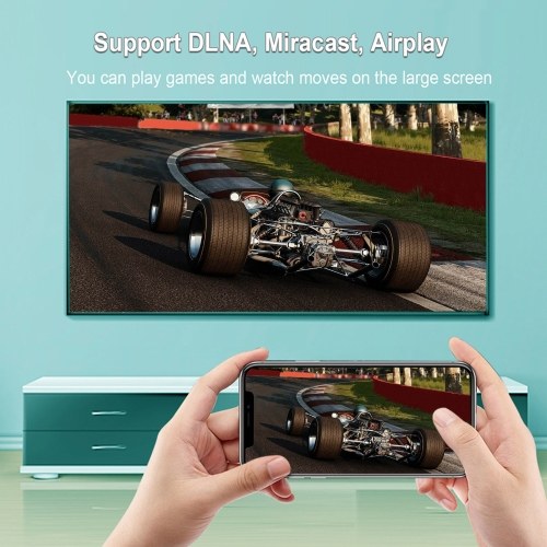

ТВ-бокс H96 MAX Android 11.0 Ultra HD 8K медиаплеер 2.4G / 5G WiFi 4GB + 32GB