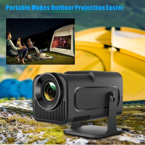 HD 1080P 300 Lumen Projector Business Office Dormitory Available Diffuse Imaging Projector  Hard 4K Support AV1 180-Degree Rotation Support Automatic Correction 