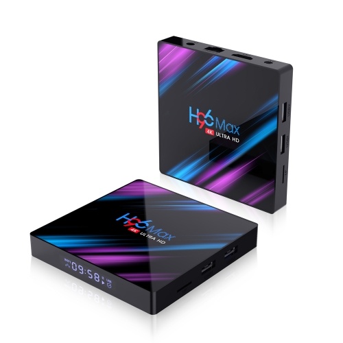 

H96 Max Smart Android 9.0 TV Box RK3318 Quad Core 64 Bit UHD 4K VP9 H.265 4GB / 32GB