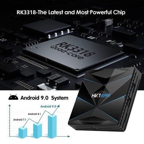 

HK1SUPER Smart Android 9.0 TV Box