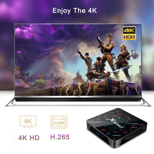 

X88 PRO PLUS Android 9.0 Smart TV Box UHD 4K Media Player RK3368 4GB/32GB