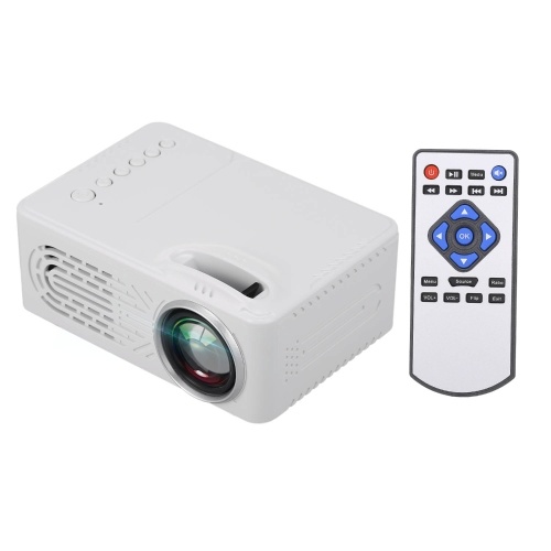 

LED Projector 400 Lumens Mini Portable Video Projector