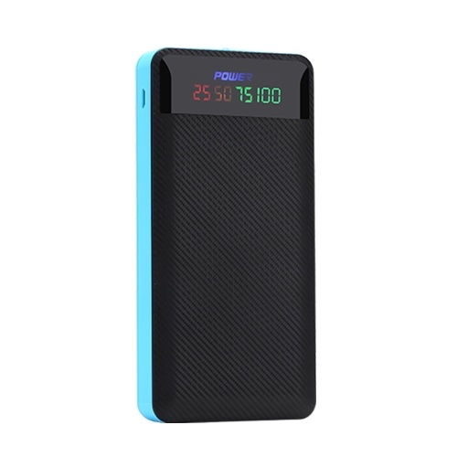 

Dual USB 6x 18650 Battery Case Power Bank DIY Kit Battery Charger Cover Battery Box Holder Shell