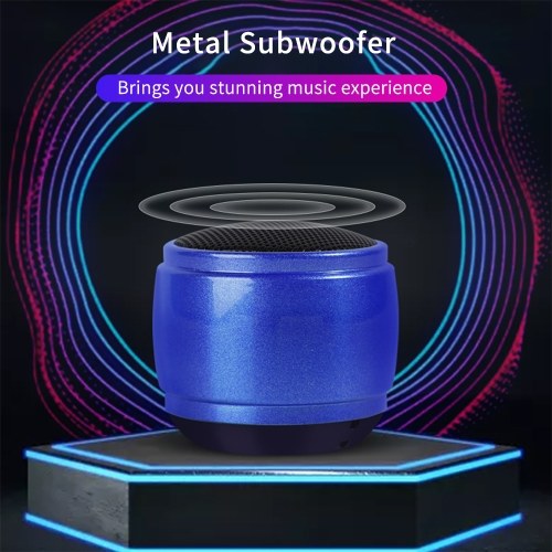 

BT Speaker Multi-Functional Wirelessly Portable TF Card Player Rechargeable Mini Mega Bass Loudspeaker Box