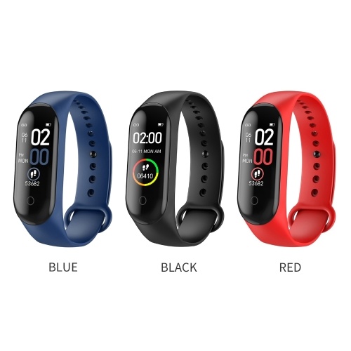

TFT Touching Screen Smart Bracelets Sports Watch IP67 Waterproof Sleep/Heart Rate/Blood Pressure Monitor Alarm Clock Multiple Sports Mode Call/Sedentary Reminder Wristband Compatible with Android iOS