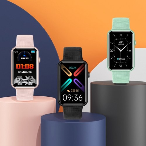 

Smart Band Фитнес-трекер Браслет Спортивные Смарт-часы Наручный Термометр Сердечного ритма Мониторинг сна Браслет IPS Сенсорный экран IP67 Водонепроницаемый