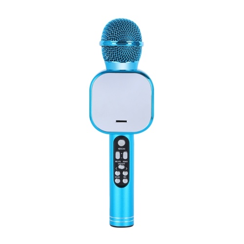 

Wireless Microphone 3 In 1 Portable Handheld Mic Speaker Adjustable Volume LED Lights Home Party Birthday BT Microphone USB Rechargeable for Smartphones PC