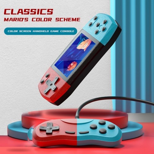 G620 3.0 Inch Full-color Screen Handheld Game Console With 500 Retro Game Portable Game Consoles 1000mAh Rechargeable Battery
G620 3.0 Inch Full-color Screen Handheld Game Console With 500 Retro Game Portable Game Consoles 1000mAh Rechargeable Battery