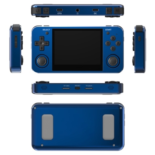 

RG351MP Game Console 3.5 inch Display 640*480 RK3326 Open Source Handheld Double Joystick Classic Game Controller