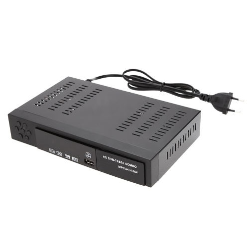 

Секонд-хенд Full HD 1080P DVB-T2 + S2 COMBO Блок настройки ресивера цифрового видео вещания H.264 / MPEG-2/4 Совместим с DVB-S / DVB-T / Поддерживает ключ BISS для ТВ HDTV