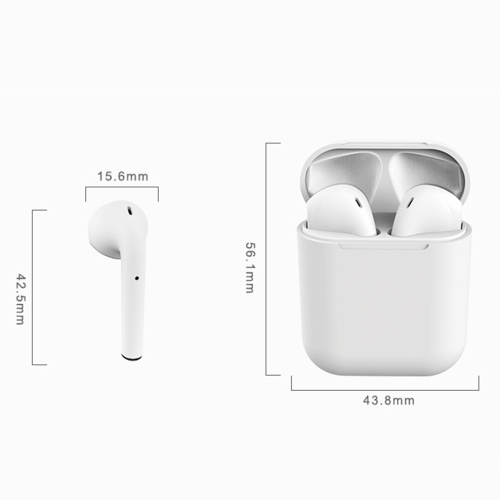 

Inpods 12 TWS Stereo Wireless Headphones HD Mini Smart Bluetooth 5.0+EDR In-Ear Headset