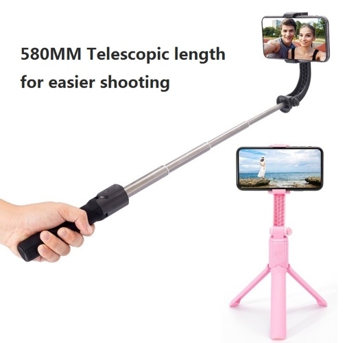 

H5 Portable Adjustable Phone PTZ Stabilizer Anti-Shake Handle Phone Stabilizer for iOS Android Mobile Phone Universal