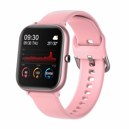 P20 1.4'' Full Touch Smart Watch Multi-sport Modes Heart Rate Monitoring Scientific Sleep Waterproof Fitness Tracker for Men Women Sports Smartwatch Compatible with Android/ iOS