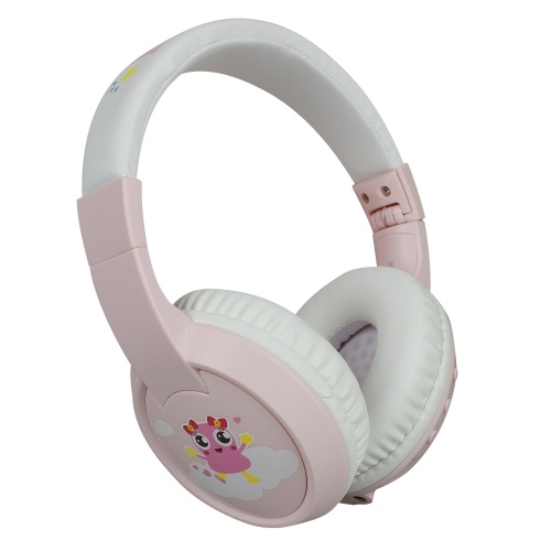 Children's Bluetooth Headphone Kids Wireless Earphone Built-in Microphone Over Ear Headset with 85dB Volume Limited Hearing Support TF Card for Children Study/Entertainment