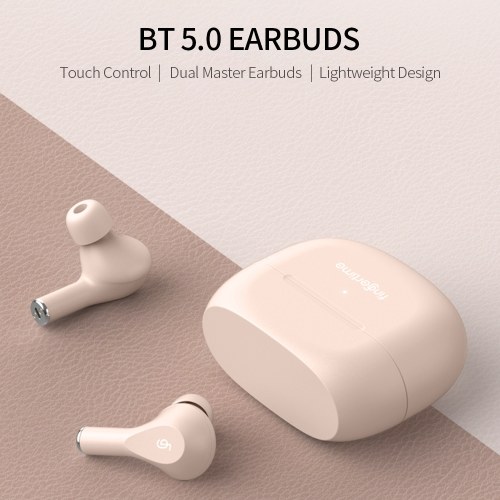

Fingertime T16 BT 5.0 Lightweight Earbuds Dual Master Earbuds Support Wireless Charging