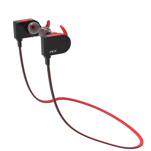 AEC BQ658 BT 4.1 In-ear Stereo Sweatproof Sport Headphone Red