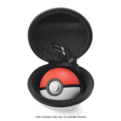 

Protective Case Cover Storage Bag for Nintendo Switch Poke Ball Plus Controller Travel Carrying Box EVA Game Bag with Portable Hook