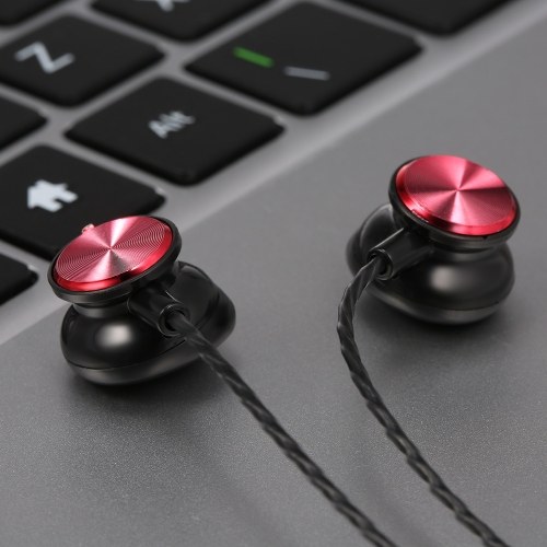 

3.5mm Wired Headphones with Mic Music Headset Smart Phone Earphone In-line Control Earbuds