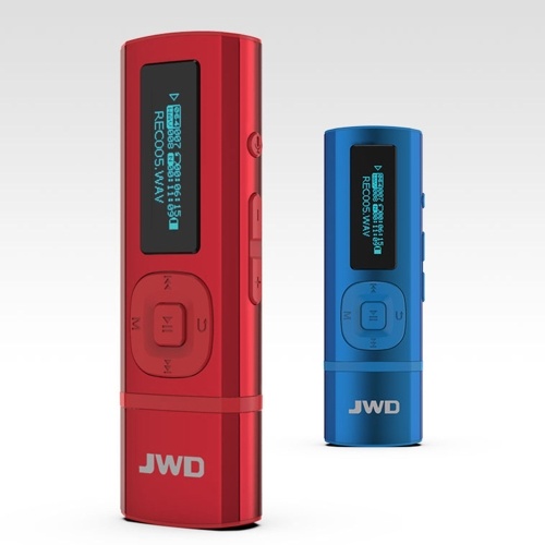 

JWD JWM-102 8GB MP3-плеер Мини-диктофон Цифровой музыкальный проигрыватель Назад Клип U Функция диска Слот для TF-карты Экран FM-радио Экран с наушниками