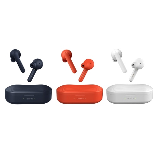 

TicPods Free True Wireless Earbuds TWS Headphones Wireless Bluetooth Earphone In-ear Voice Assistant Touch Control Noise Isolation IPX5 Waterproof with Mic Charging Box