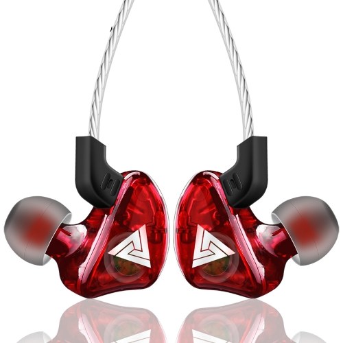 QKZ CK5 Kopfhörer In-Ear Wired Headset 3,5-mm-Buchse Kopfhörer Ohrhaken für Smartphone MP3