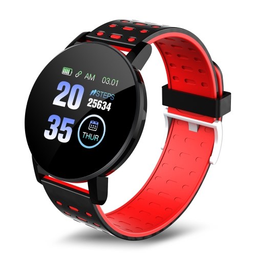 

119plus 1.3in Intelligent Watches Heart Rate Monitoring Watch Sports Watches Wristband Waterproof Smartwatch