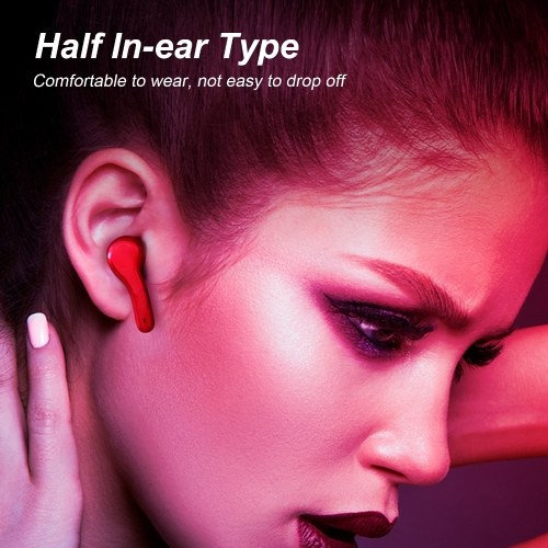 

R28 BT5.0 Earphone True Wirelessly Stereo Sport Headphone Intelligent Noise Reduction Led Display Touching Headset Mega Bass Stereo Sound Headphone