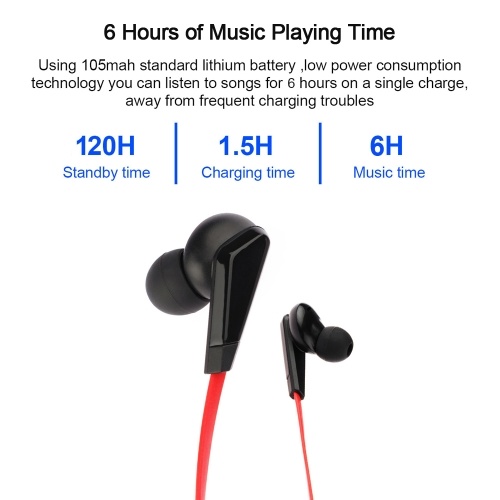 

Lenovo HE01 Bluetooth 5.0 Wireless Headphones Neckband Outdoor Sport Headset Neck Hanging In-ear Music Earphone Magnetic Suction Built-in Microphone Line Control