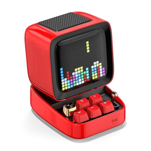 

Divoom Ditoo Portable Retro Bluetooth Speaker Pixel Art DIY Box Alarm Clock with 16x16 LED Display Board APP Control Retro Game Player
