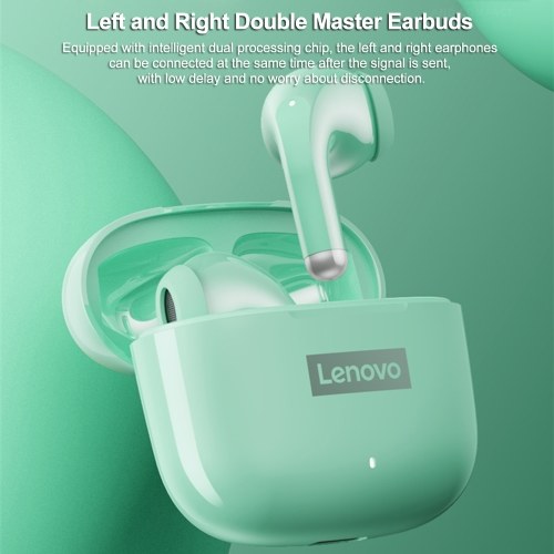 

Lenovo LP40 True Wireless Headphones BT 5.1 Mini Earbuds Sweatproof Sport Headset Touch Control In-ear Earphones with Mic