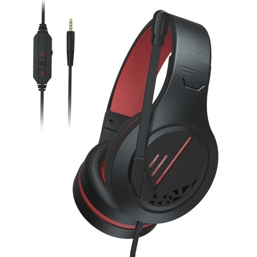 Anivia MH601 Gaming Headset für PC Laptop Noise Cancelling Over Ear Kopfhörer mit Mikrofon 3,5 mm Klinke Kabelgebundenes Headset Bass Surround Weiche Ohrenschützer für Spiele