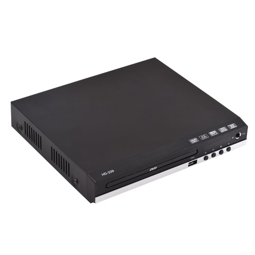 

HD-229 Home DVD Player DVD CD Disc Player Digital Multimedia Player U Disk Playback HD AV Output with Remote Control